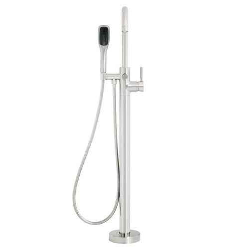Miseno MTF194 Floor Mounted Tub Filler with Single Function Hand Shower