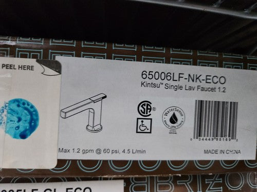 BRIZO 65006LF-NK-ECO Single-Handle Lavatory Faucet 1.2 GPM