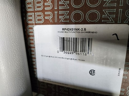 BRIZO RP42431NK-2.5 Multi Function Shower Head