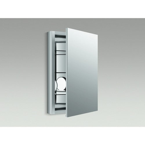 Verdera 20 in. W x 30 in. H Aluminum Medicine Cabinet with Adjustable Flip-Out F