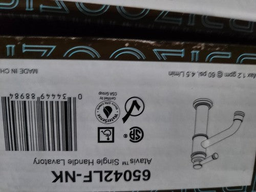 BRIZO 65042LF-NK Single Hole Bathroom Faucet