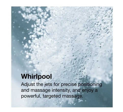 Kohler K-1173-XHGH-0 Underscore Rectangle 66" Drop In Air/Whirlpool Tub With Rev