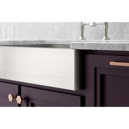 KOHLER K-3943 30" Single Bowl 18-Gauge Stainless Steel Apron Front Kitchen Sink