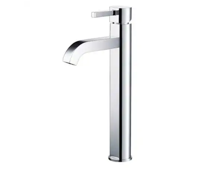 Kraus FVS-1007CH Single Hole Vessel Bathroom Faucet from the Ramus Collectio