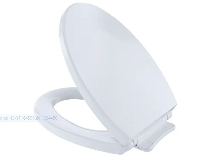 TOTO SS114#01 SoftClose Elongated Closed-Front Toilet Seat and Lid