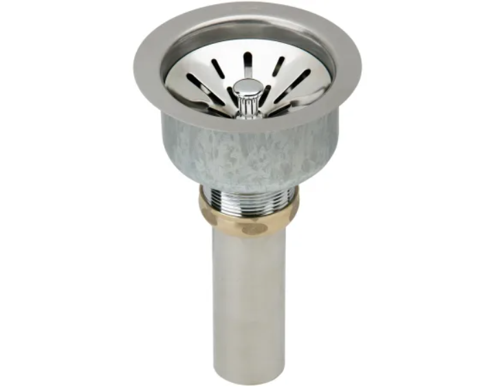 Elkay LK99 3 1-2" Basket Strainer and Tail Piece for Kitchen Sinks