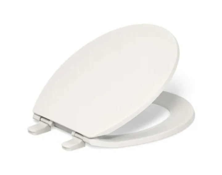 Kohler K-20111-96 Brevia Round-Front Quiet-Close Toilet Seat