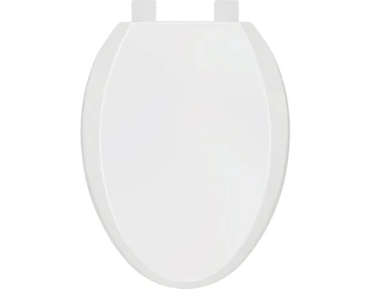 PROFLO PFTSEC2000WH Elongated Closed-Front Toilet Seat with Quick Release an