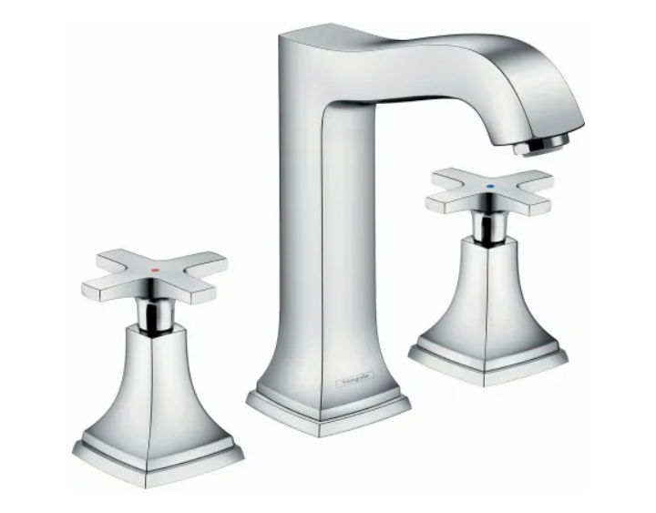 Hansgrohe 31307001 Metropol Classic 1.2 GPM Widespread Bathroom Faucet with