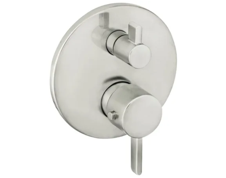 Hansgrohe 04230820 Ecostat S Collection Thermostatic Valve Trim with Integra
