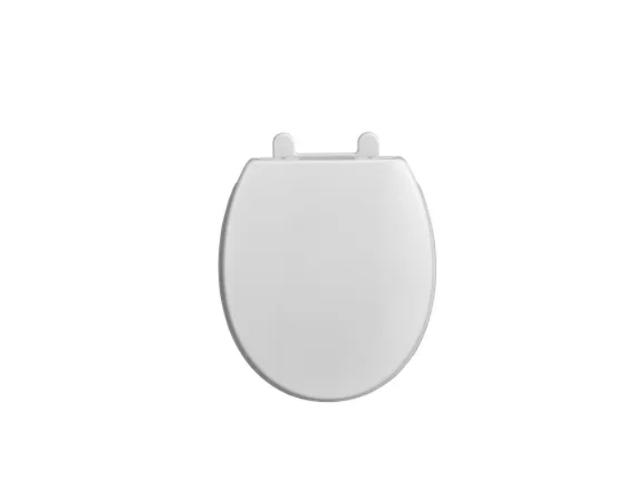 American Standard 5024B65G.020 Round Closed-Front Toilet Seat with Soft Clos