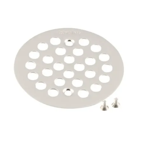 Moen 101664BN 4-1/4" Round Shower Drain Cover with Exposed Screw Installation