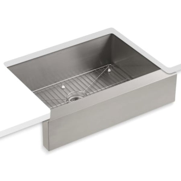 Kohler K-3936-NA Vault 30 Single Basin Under-Mount 18-Gauge Stainless Stee !