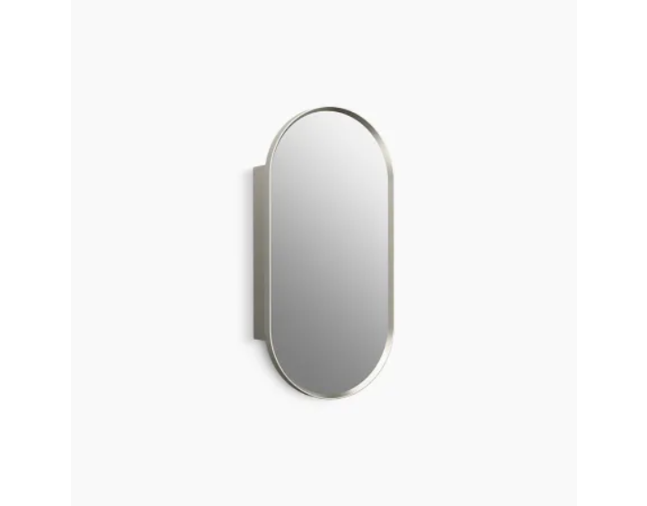 Kohler K-35573-BNL Verdera 15" x 30" Framed Single Door Medicine Cabine