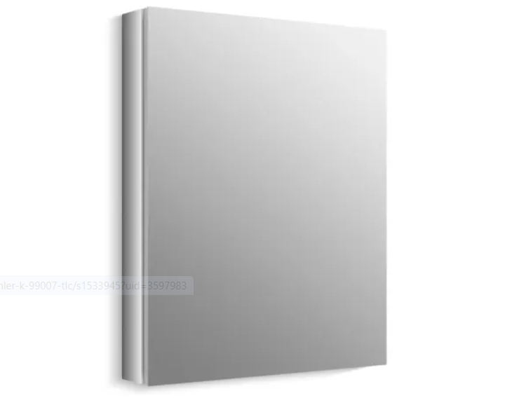 Kohler K-99006-NA Verdera 30" x 24" Single Door Frameless Medicine Cabi