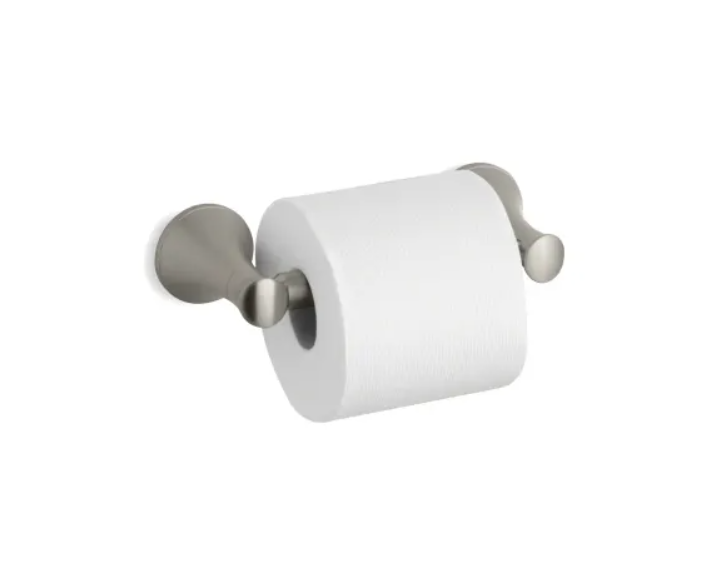 Kohler K-13434-BN Coralais Double Post Toilet Paper Holder