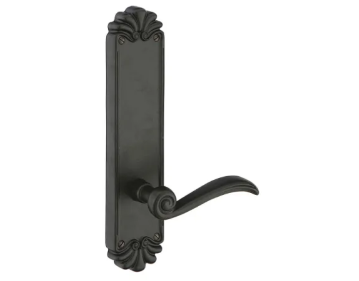 Emtek 6802US19 10-1-8" Height Style Sideplate Tuscany Bronze Privacy Entry Set
