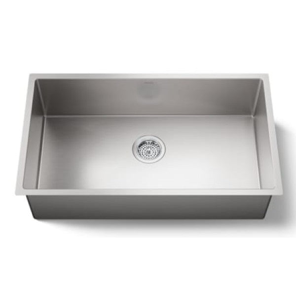 Kohler K-5285-NA Strive 32 Single Basin Undermount 16-Gauge Stainless Stee !
