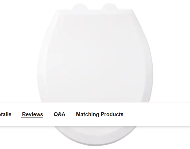 Signature Hardware SHTSEZ100WH Bradenton Round Closed-Front Toilet Seat