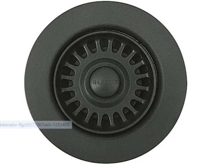Blanco 441095 3-1-2" Disposal Flange Trim Insert Fits Over Existing Ins