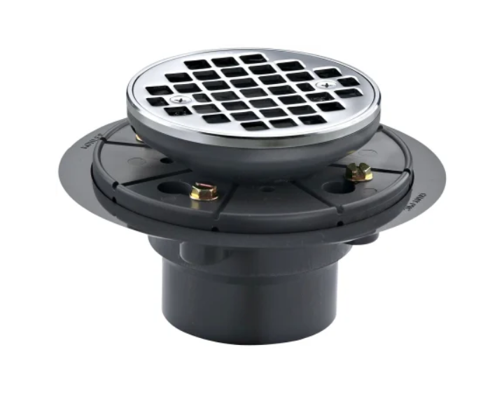 Kohler K-9135-CP Clearflo Round Design Tile-In Shower Drain