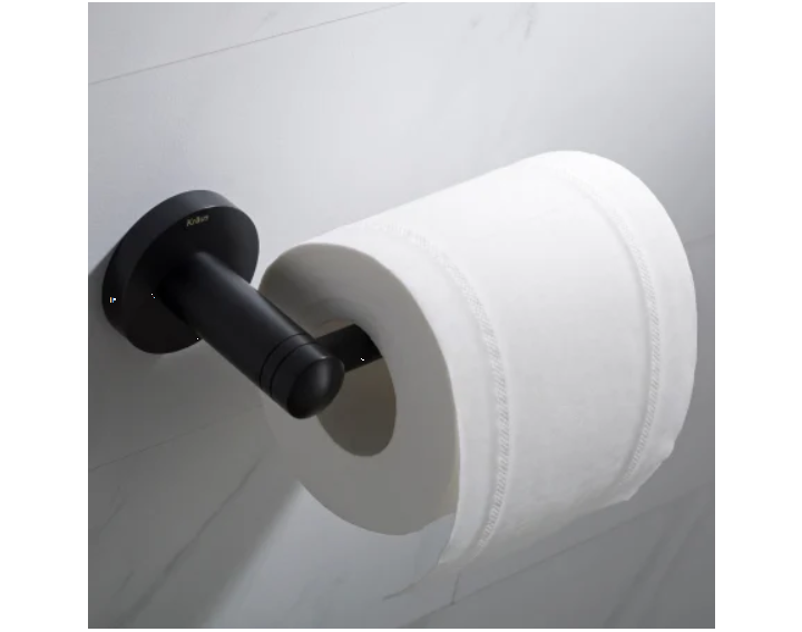 Kraus KEA-18829MB Elie Wall Mounted Euro Toilet Paper Holder
