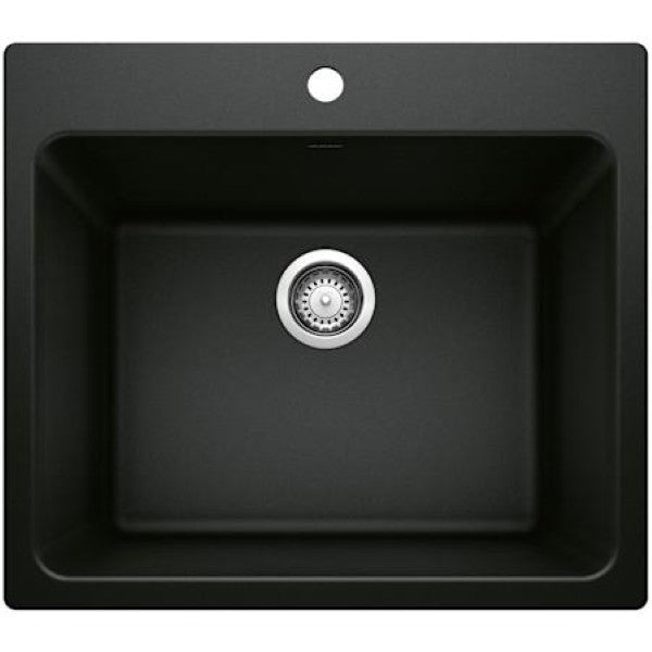 Blanco 442924 Liven 25 Dual Mount Single Basin SILGRANIT Laundry Sink