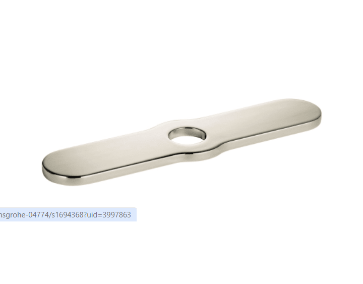 Hansgrohe 04797830 Joleena 10-7-8" Escutcheon Plate
