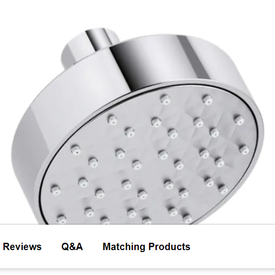Kohler K-72417-CP Awaken G90 1.75 GPM Single Function Shower Head