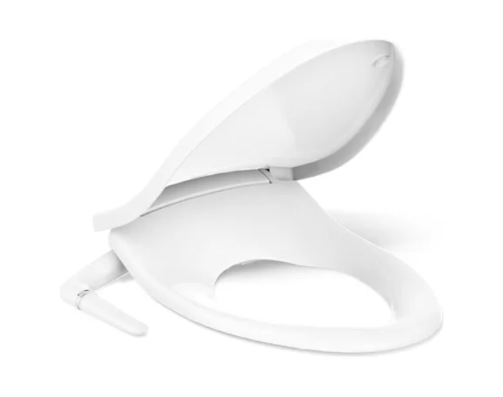 Kohler K-5724-0 PureWash M250 Elongated Manual Bidet Toilet Seat with Adjust