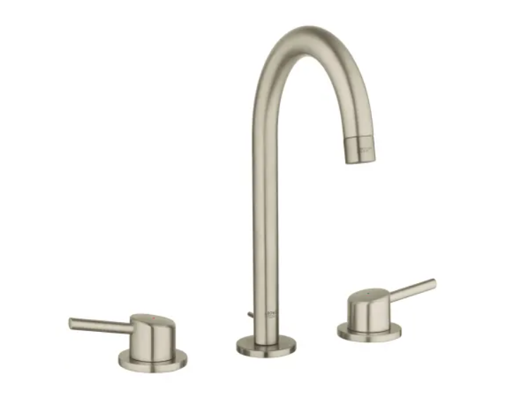 Grohe 20217ENA Concetto 1.2 GPM Widespread Bathroom Faucet with SilkMove and