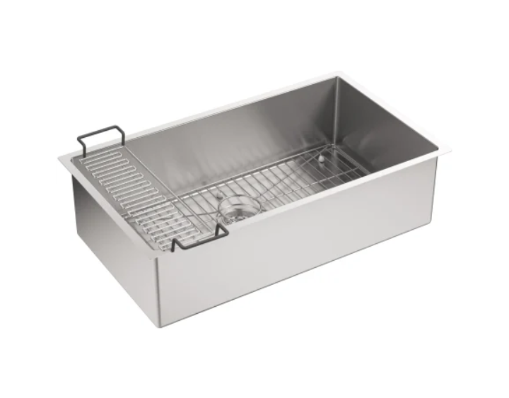 Kohler K-5285-NA Strive 32" Single Basin Undermount 16-Gauge Stainless S