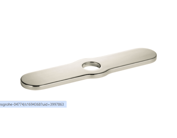 Hansgrohe 04797830 Joleena 10-7-8" Escutcheon Plate