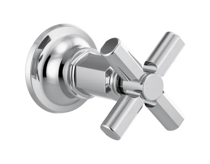 Brizo T66678-PC Invari Volume Control Valve Trim with Cross Handle - Limi