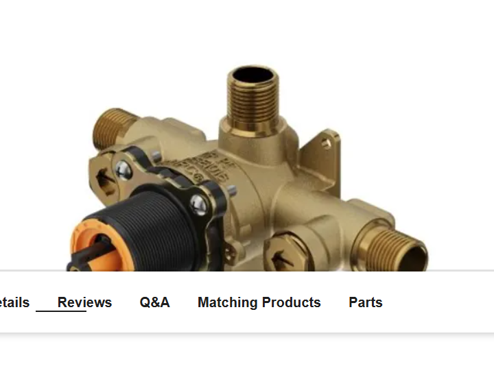 Pfister 0X8-340A 1-2 Inch Tub and Shower Rough-In Valve with Integral Stops