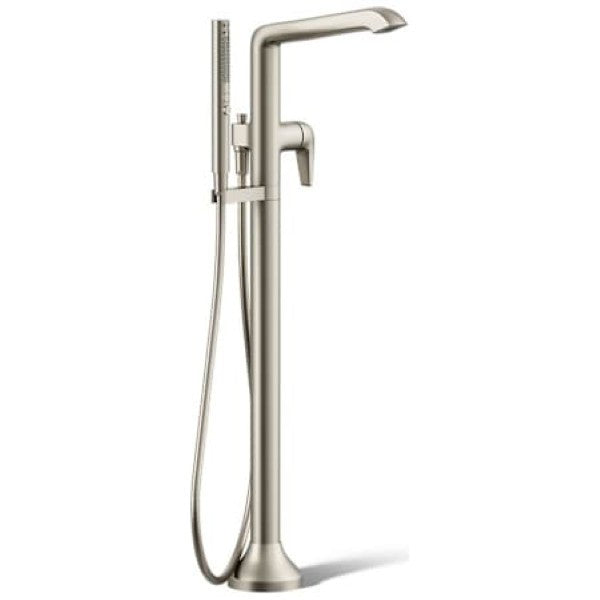 Kohler K-T22025-4-BN Tempered Floor Mounted Tub Filler with Built-In Diver !