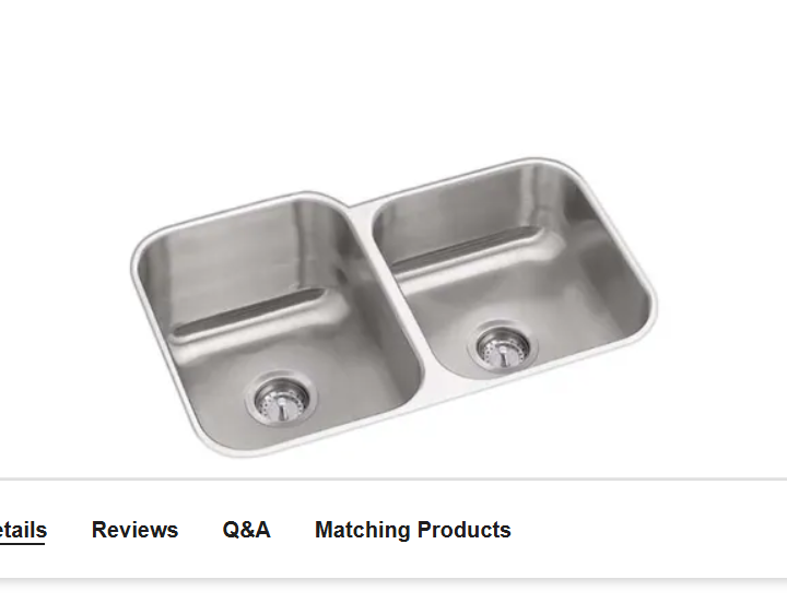 PROFLO PFUC908A Plomosa 31-7-16" Undermount Double Basin Stainless Steel