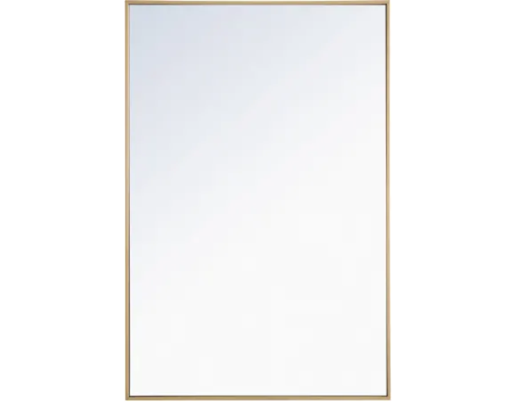 Elegant Lighting MR4078BR Eternity 42" W x 28" H Traditional Rectangular