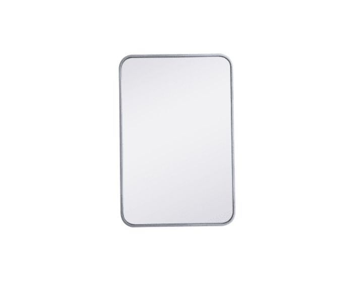 Elegant Lighting MR802030S Evermore 20" W x 30" H Contemporary Rectangu