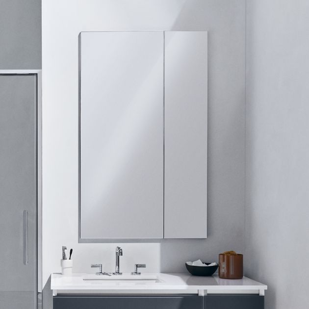 Robern MR1636D4FPE2 M Series Reserve 15-1-4" x 36" Frameless Single Doo