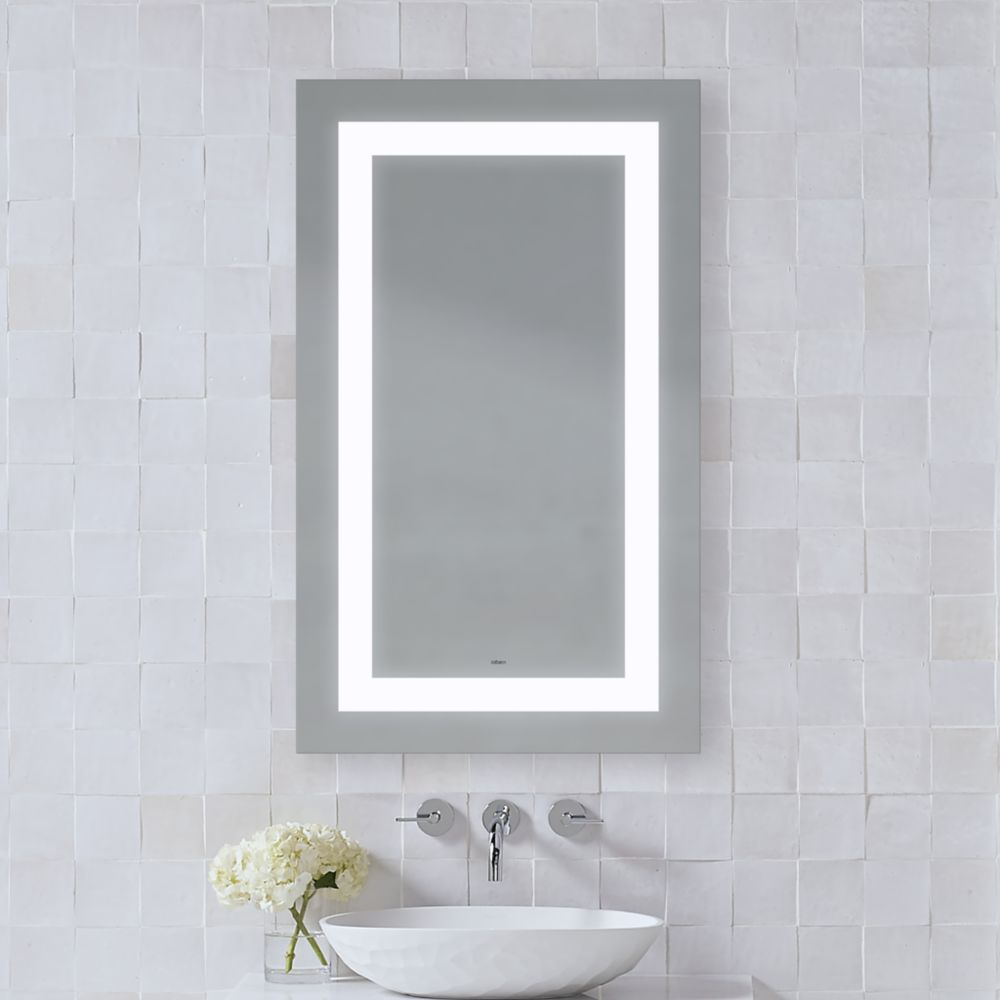 Robern YM3040RIFPD4 Vitality 30" W x 40" H Rectangular Frameless Bathroo