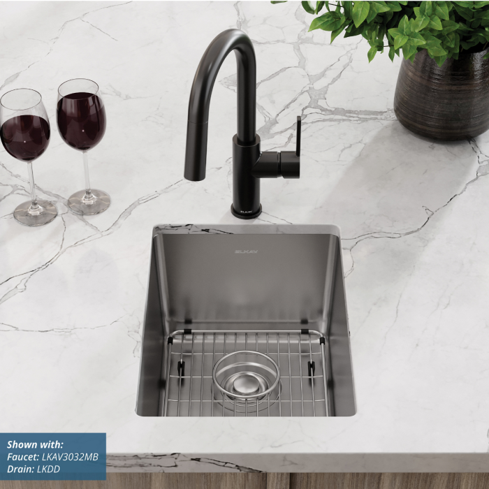 Elkay ECTRU12179TC Crosstown 13-1-2-in. Undermount Single Basin Stainless Ste