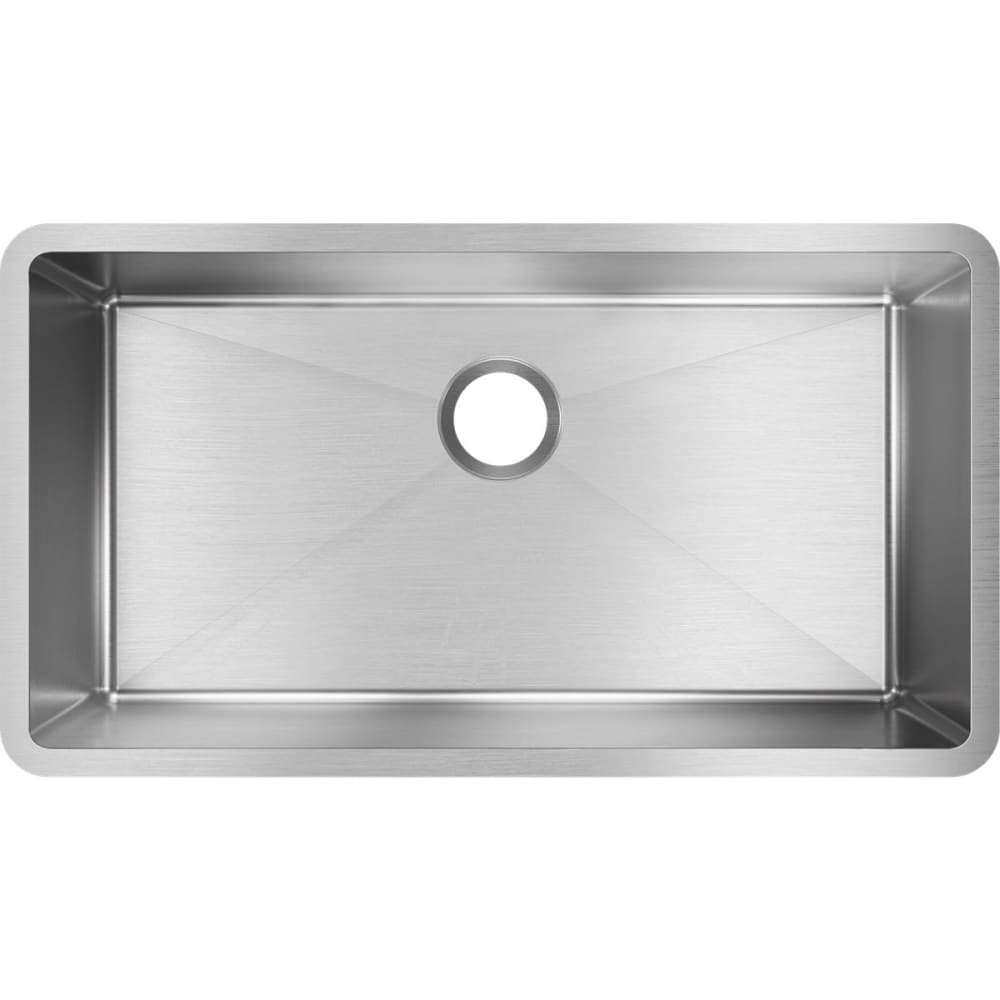 Elkay EFRU311610T Crosstown 32-1-2" Undermount Single Basin Stainless Steel Kitc