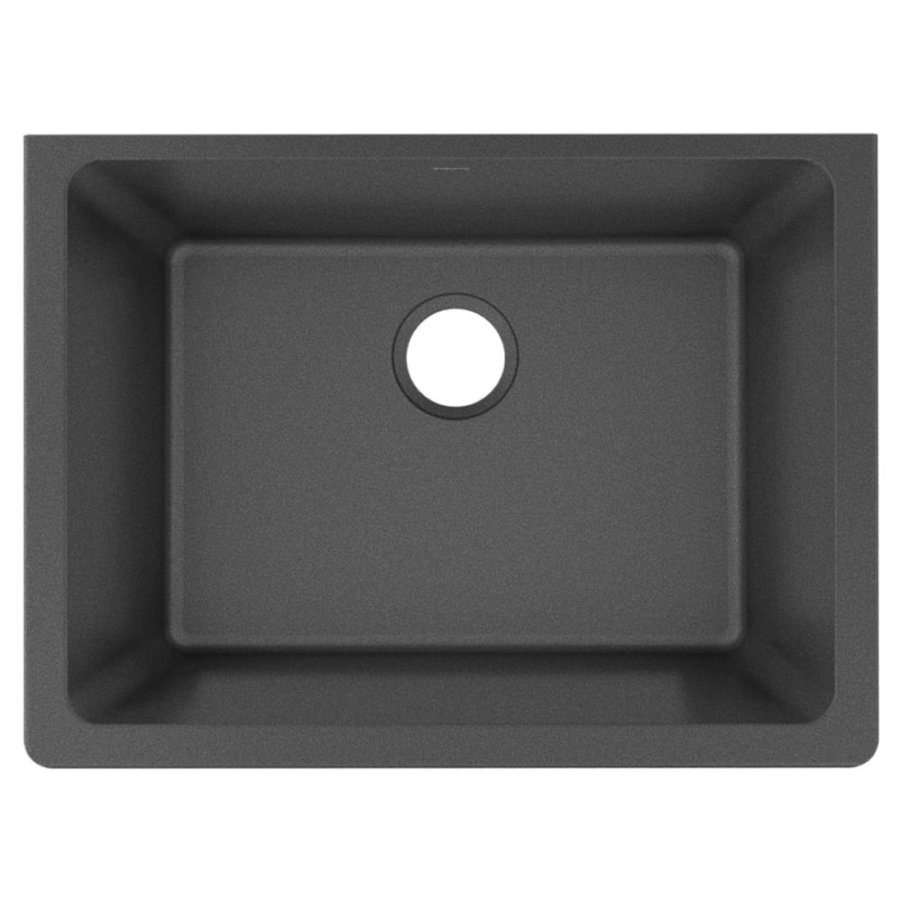 Elkay ELXU2522CH0 Quartz Luxe 24-5-8" Undermount Single Basin Quartz Composite K