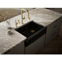 Kohler K-5827-7 Whitehaven 32-11-16" Self-Trimming Farmhouse Single Basin Enamel