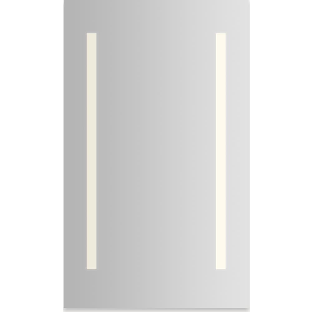 Robern YC2440D4P1R3 24 x 40 Inch Vitality Lighted Medicine Cabinet - Right Hinge