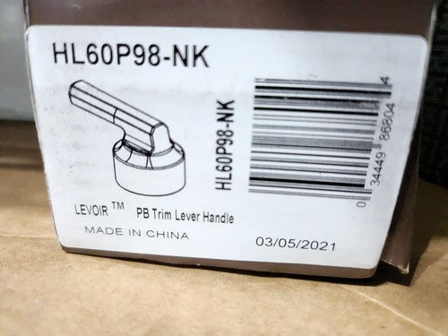 BRIZO HL60P98-NK Pressure Balance Valve Trim Lever Handle Kit