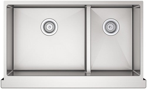 KOHLER K-5416-NA Strive Self-Trimming Farmhouse SmartDivide Undermount Large