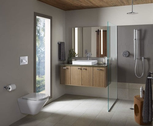Kohler K-99573-TLC-NA Verdera 40" W x 33" H Modern Rectangular Frameless Bathroom Mirror with LED Lighting