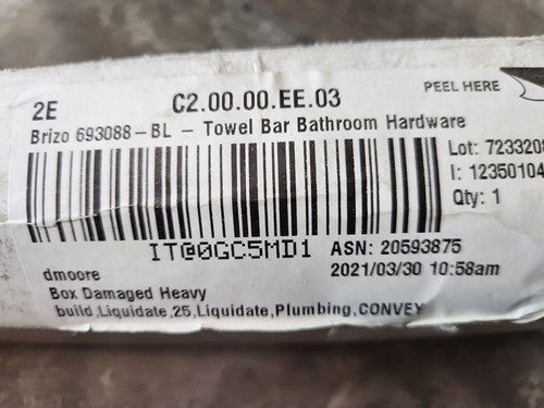 BRIZO 693088-BL TOWEL BAR BATHROOM HARDWARE